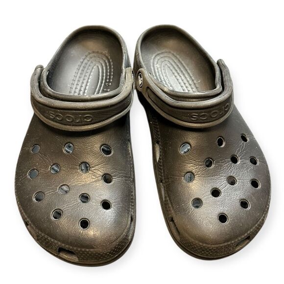 CROCS Adult Classic Clog Unisex Black Size M8 / W10 - Picture 6 of 7